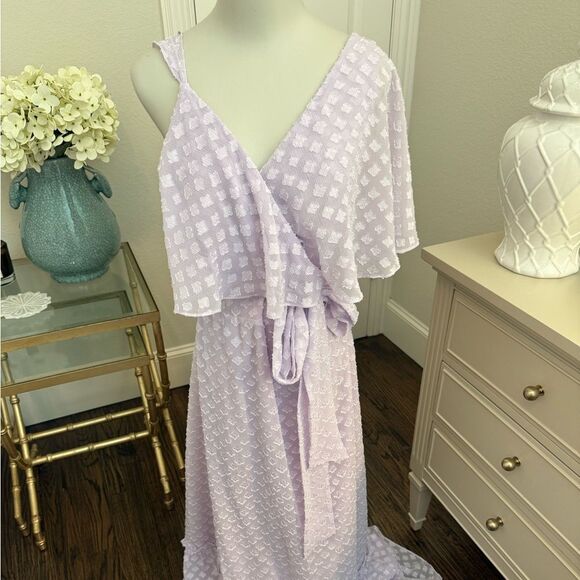 NWOT Diane Von Furstenberg Wrap Maxi Dress-F12 - Picture 5 of 12